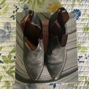 Jeffrey Campbell Cromwell Black Distressed Shoes